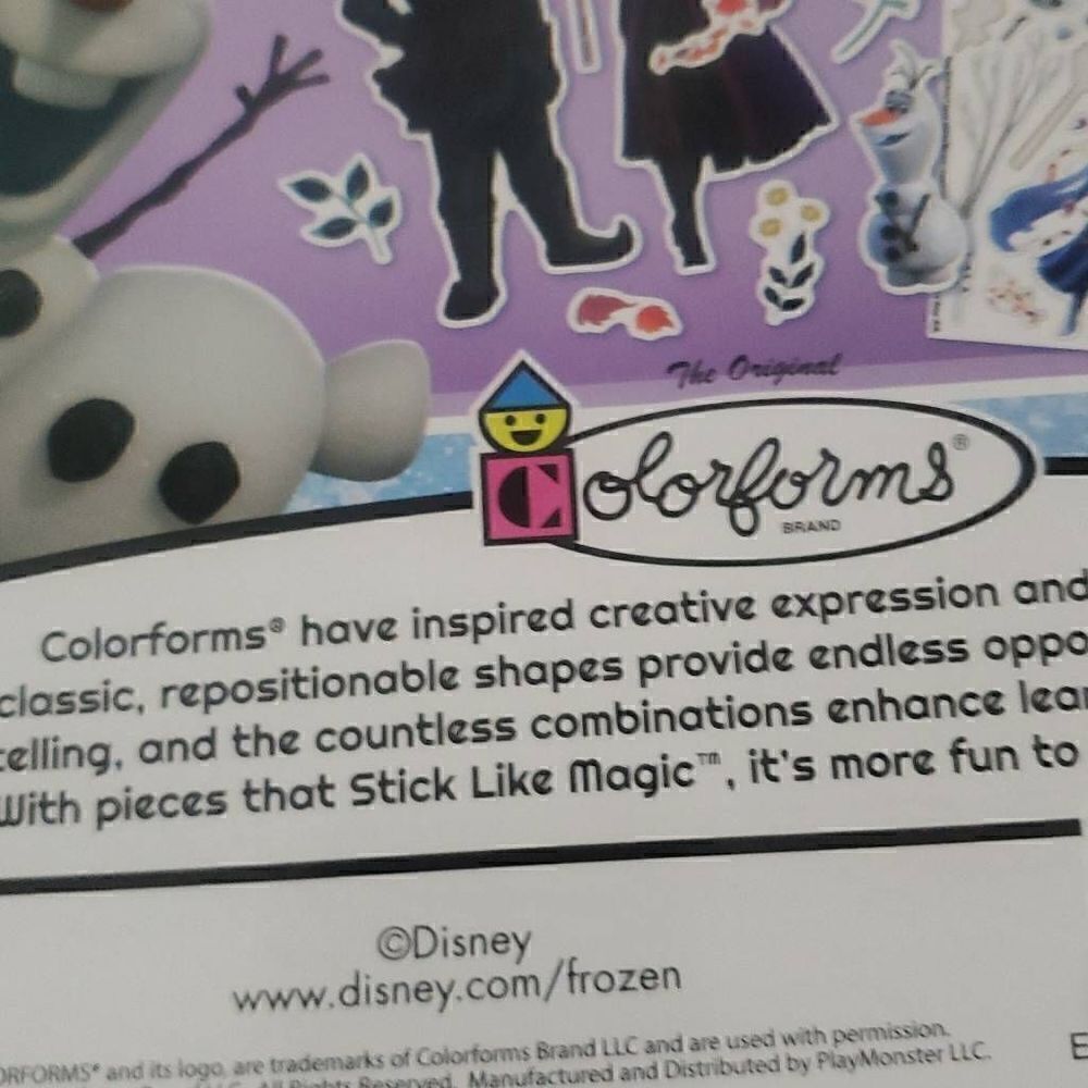 NEW IN BOX DISNEY FROZEN COLORFORMS - Picture 6 of 7